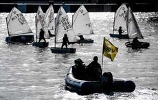 at the yacht club the 14th monaco optimist team race