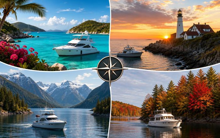 Article Image for Best North American Cruising Grounds by Season
