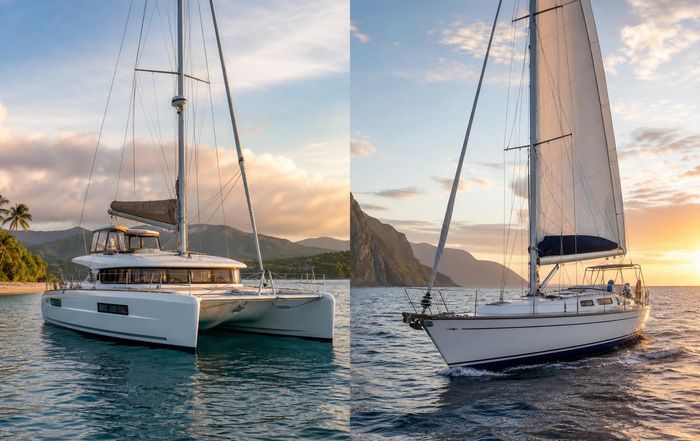 Article Image for Catamaran or Monohull for Extended Cruising