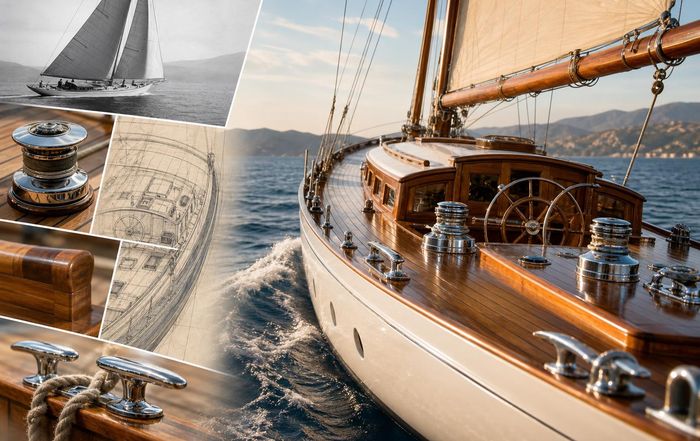 Article Image for Historic Yacht Design Features Still Used Today