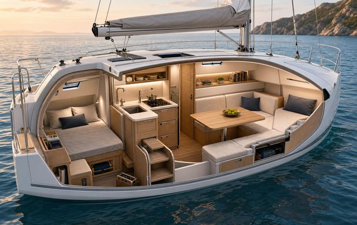 Article Image for Smart Space Planning for Compact Cruising Boats