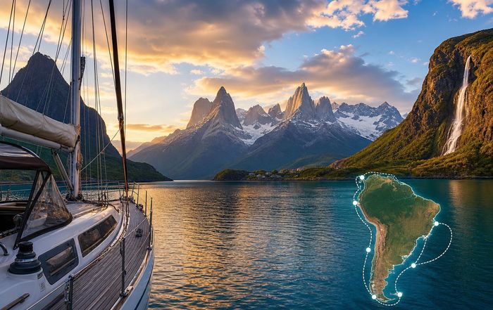 Article Image for South America Yacht Cruising Route Ideas